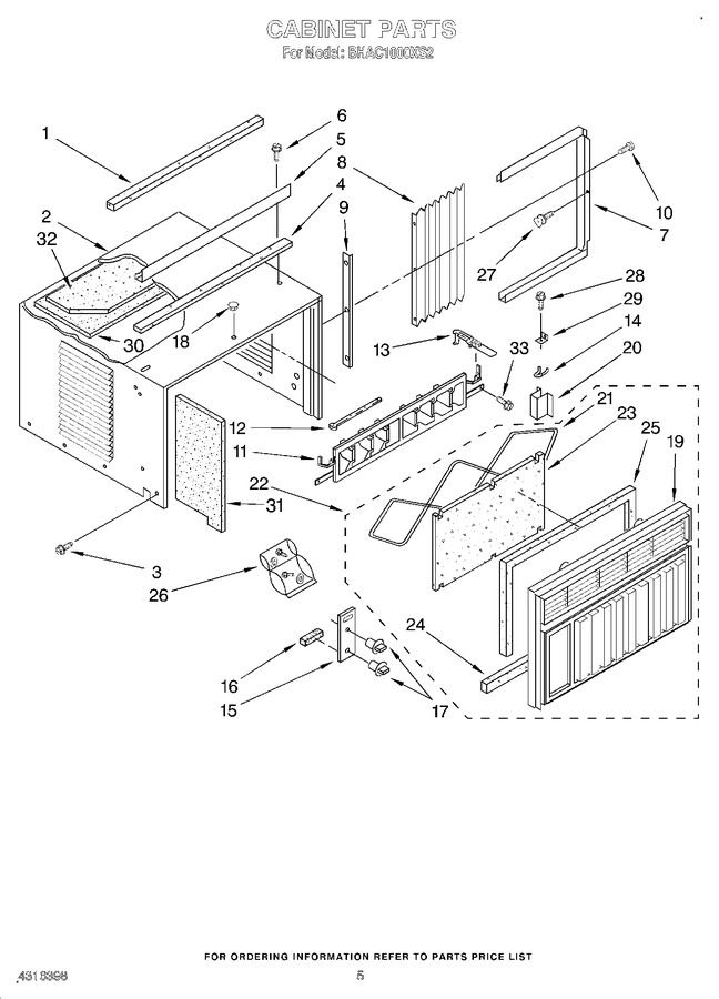 Diagram for BHAC1000XS2