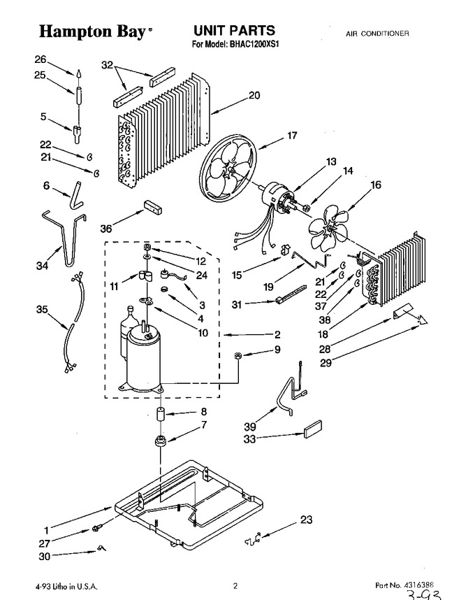 Diagram for BHAC1200XS1