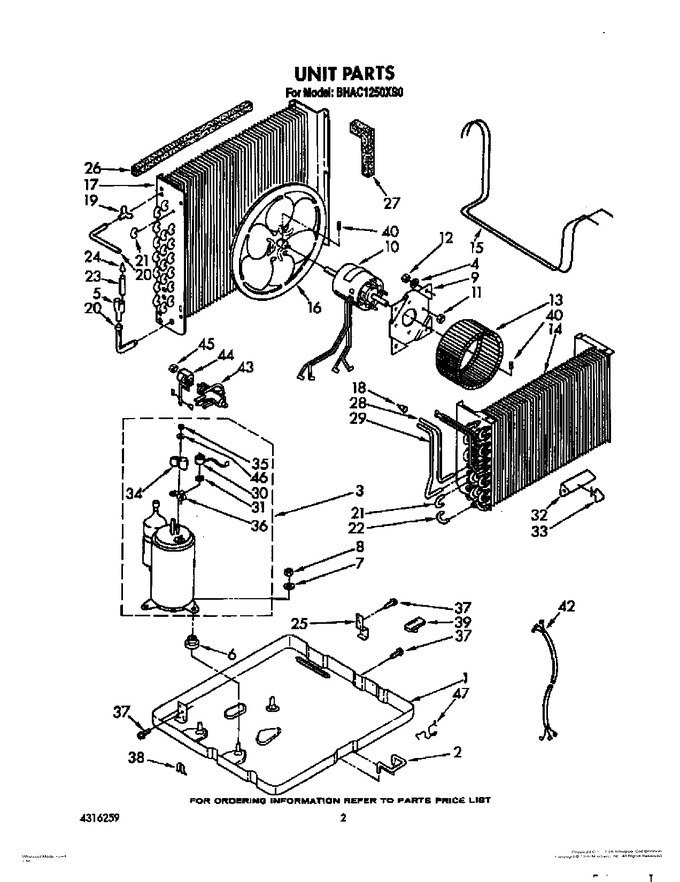 Diagram for BHAC1250XS0