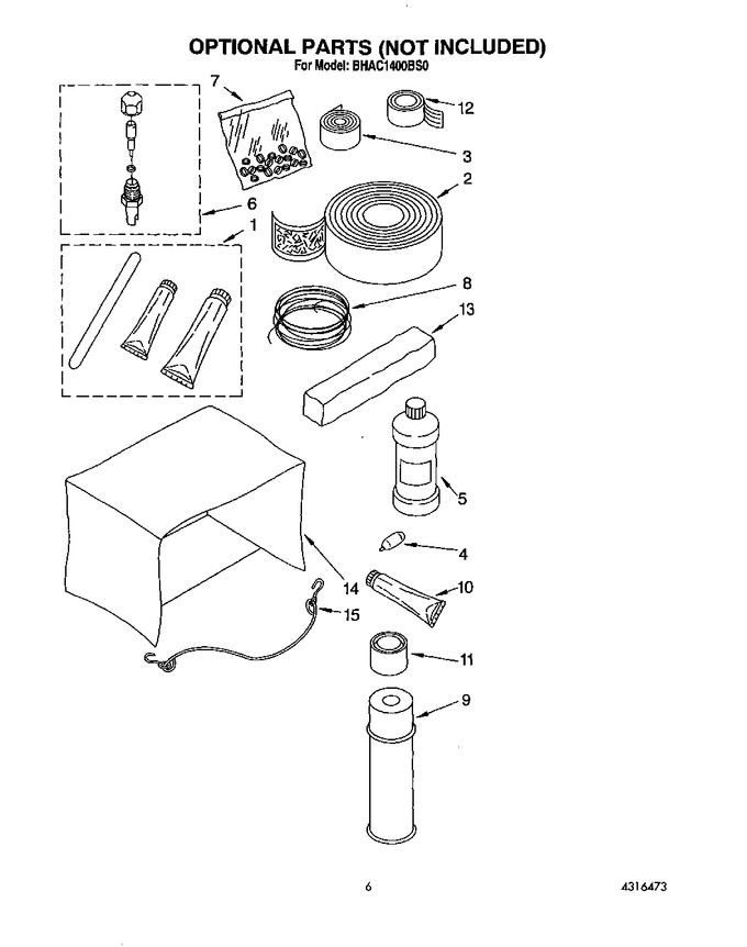 Diagram for BHAC1400BS0