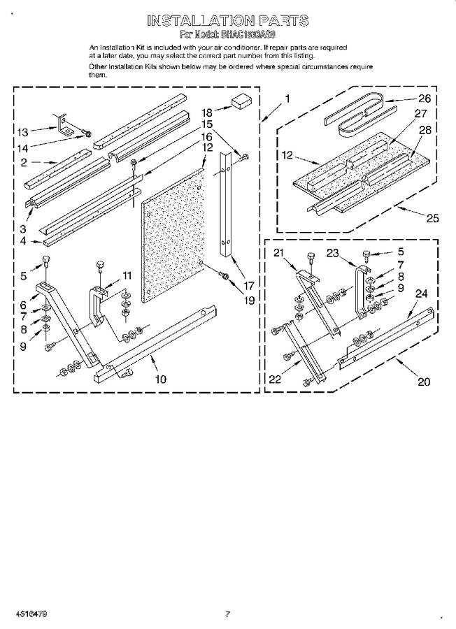 Diagram for BHAC1830AS0