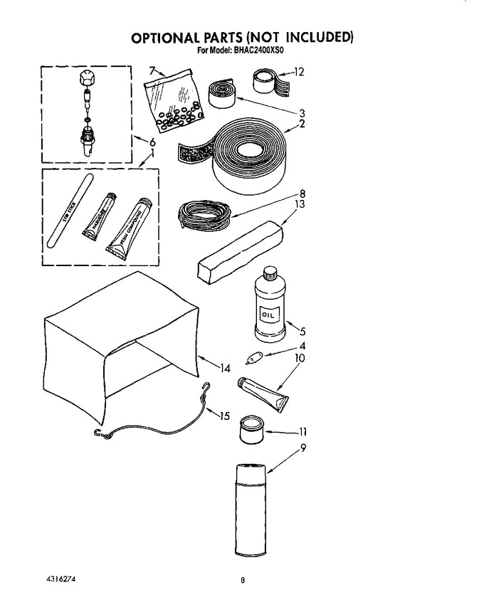 Diagram for BHAC2400XS0