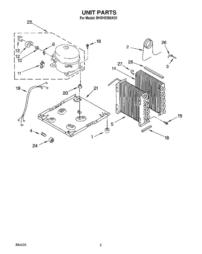 Diagram for BHDH2500AS0