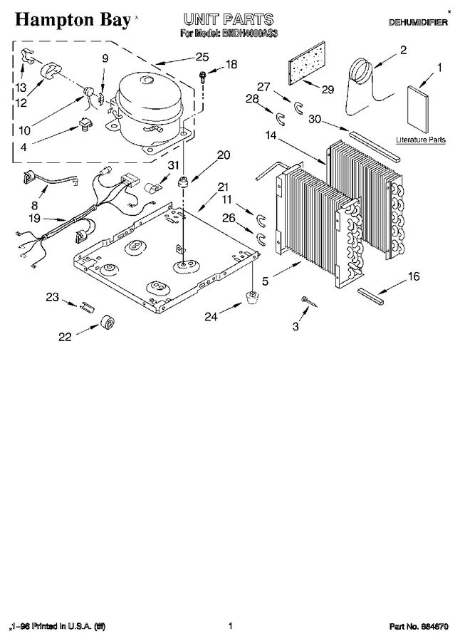Diagram for BHDH4000AS3