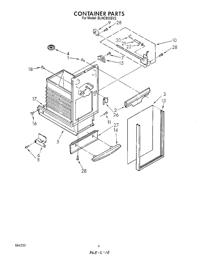 Diagram for BLNC800EV2