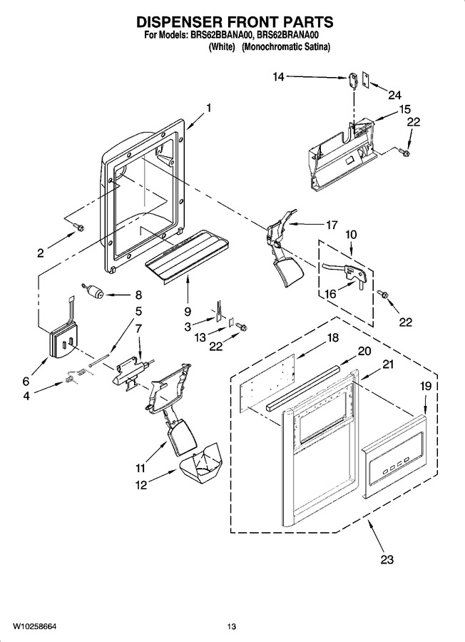 Diagram for BRS62BBANA00