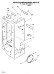 Diagram for 02 - Refrigerator Liner