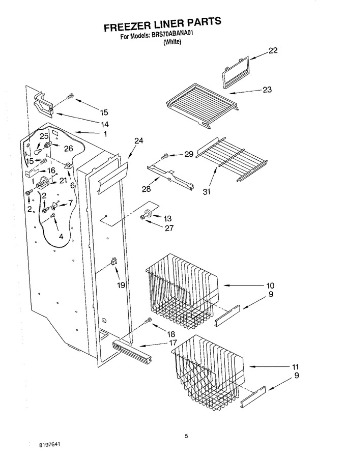Diagram for BRS70ABANA01