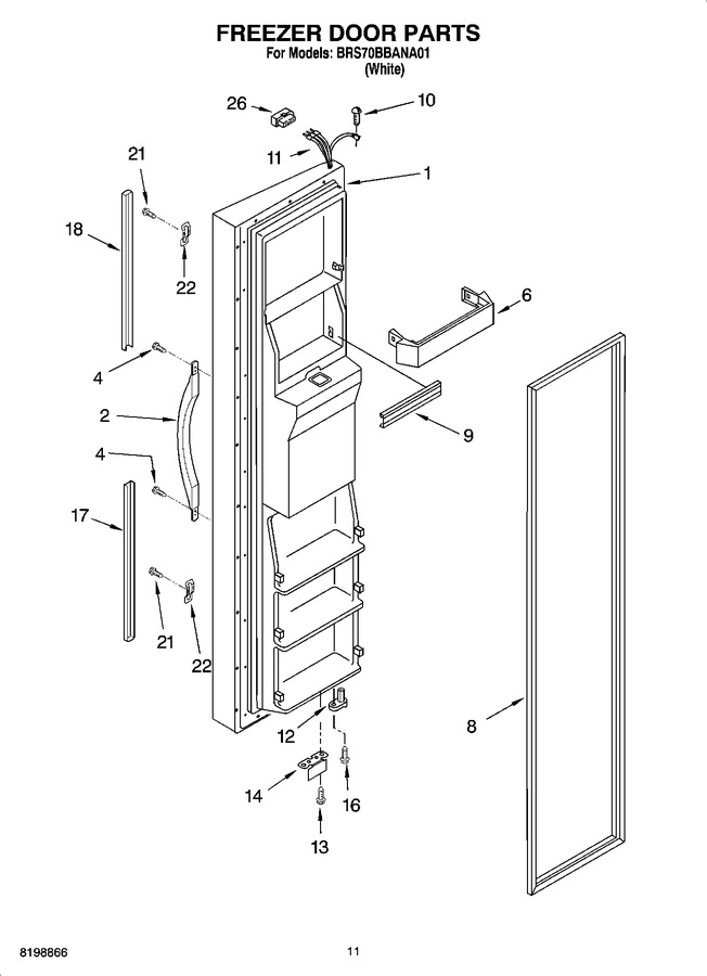 Diagram for BRS70BBANA01