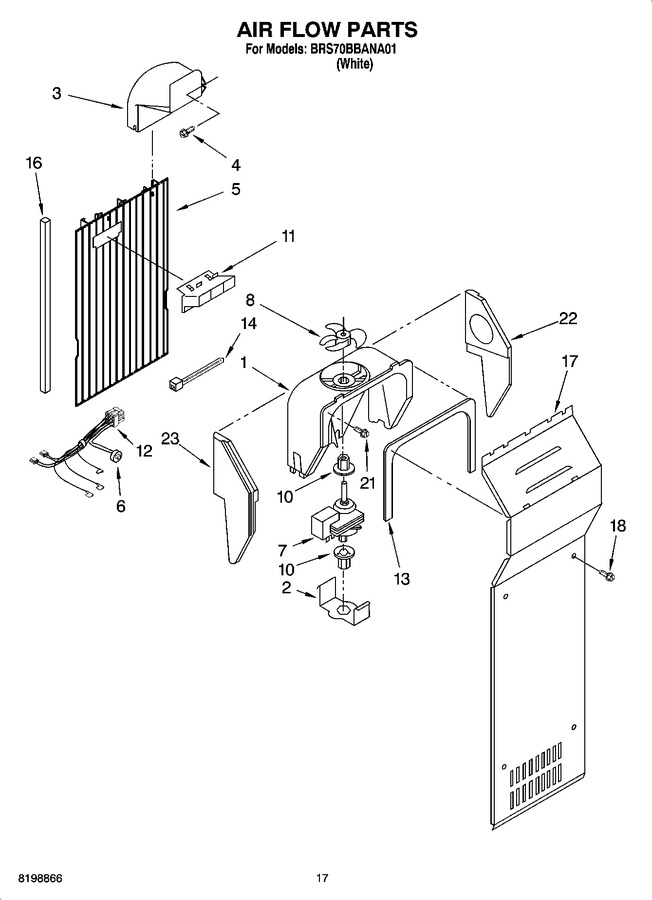Diagram for BRS70BBANA01