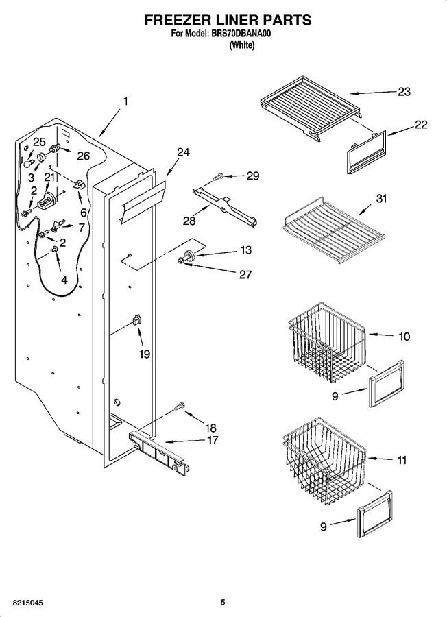 Diagram for BRS70DBANA00