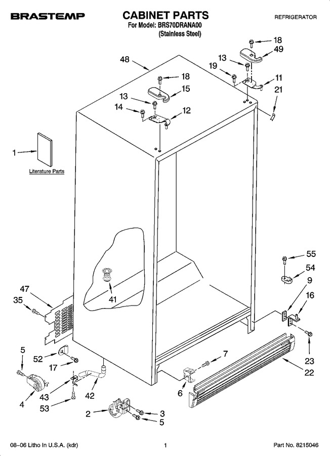Diagram for BRS70DRANA00