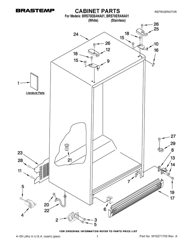 Diagram for BRS70EBANA01