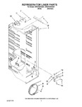 Diagram for 02 - Refrigerator Liner Parts