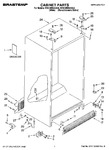 Diagram for 01 - Cabinet Parts