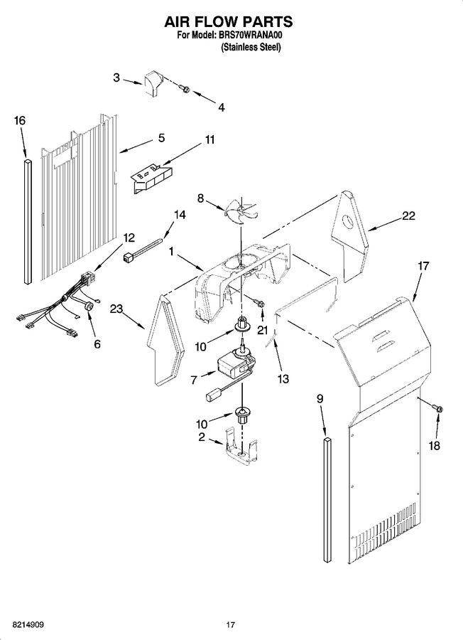 Diagram for BRS70WRANA00