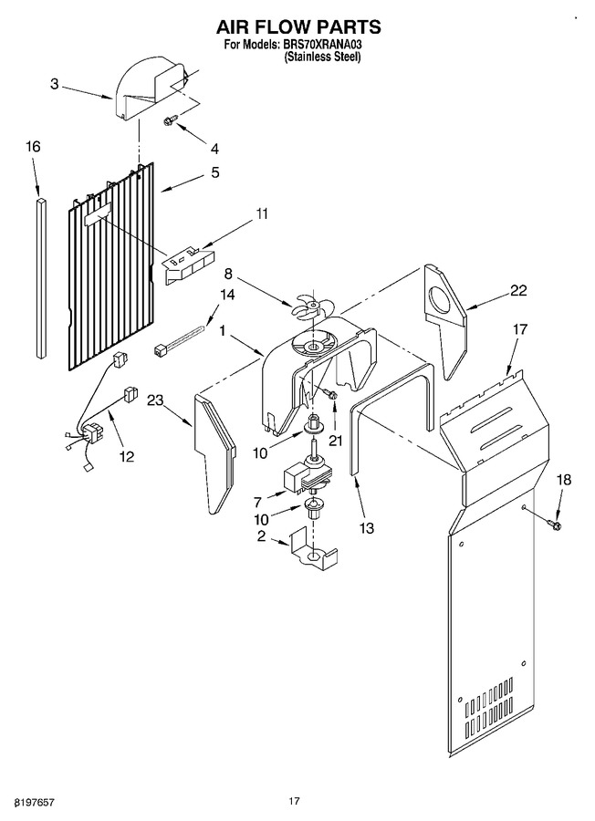 Diagram for BRS70XRANA03
