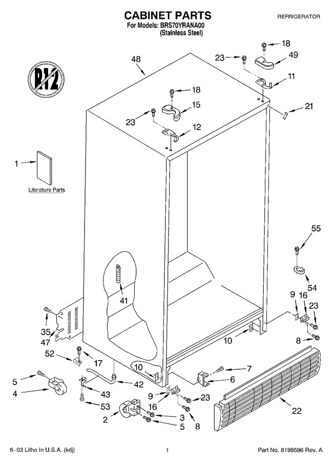 Diagram for BRS70YRANA00