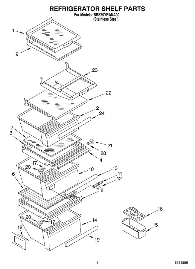Diagram for BRS70YRANA00
