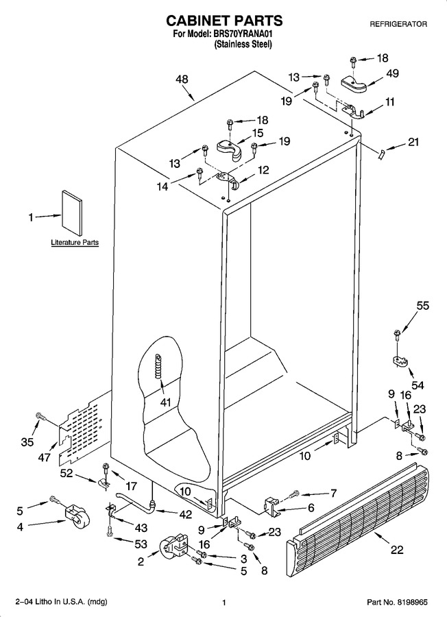 Diagram for BRS70YRANA01