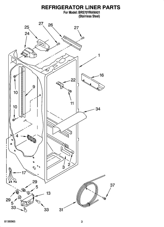 Diagram for BRS70YRANA01