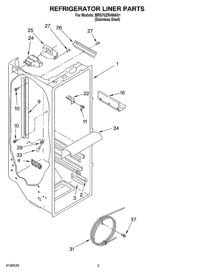 Diagram for BRS70ZRANA01