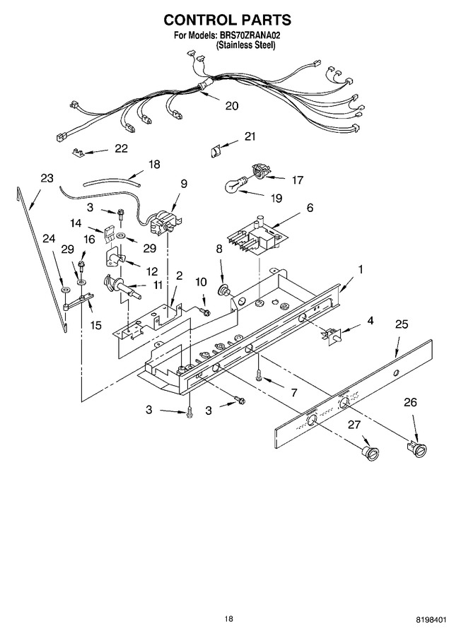 Diagram for BRS70ZRANA02
