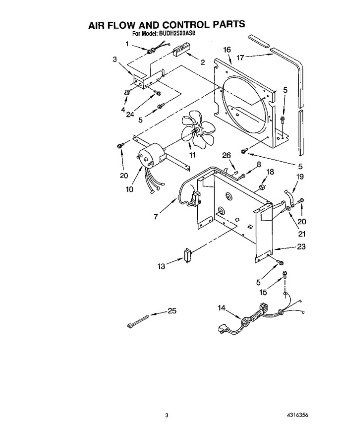 Diagram for BUDH2500AS0
