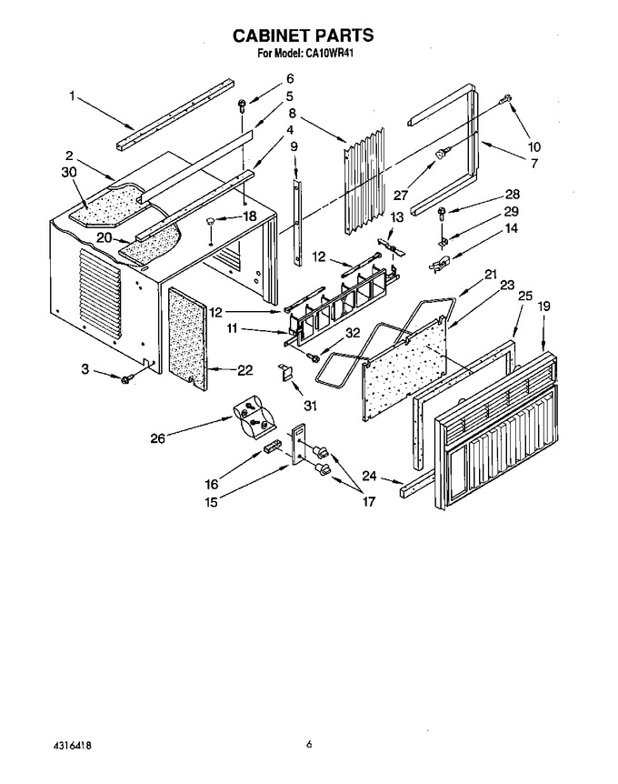 Diagram for CA10WR41