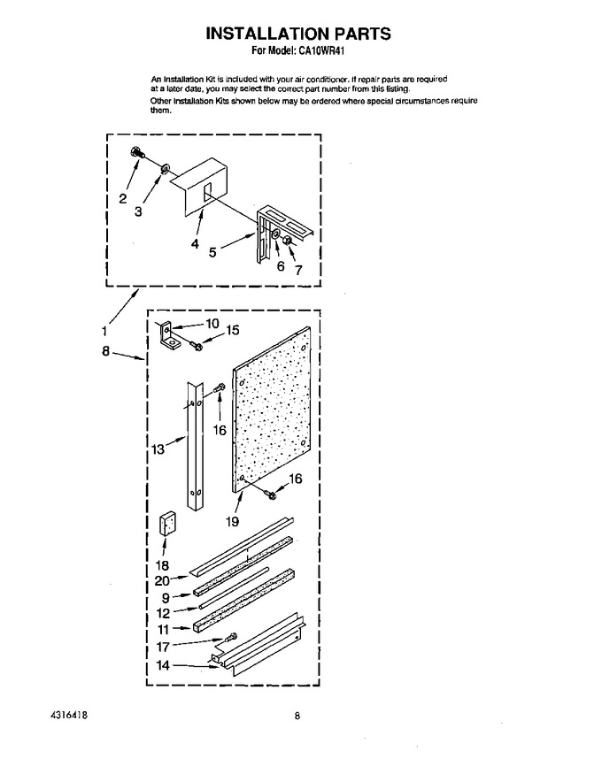 Diagram for CA10WR41