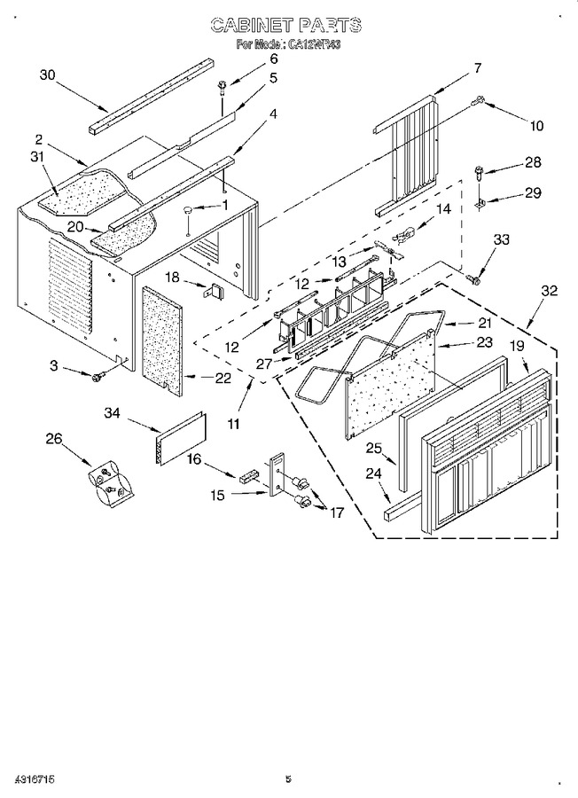 Diagram for CA12WR43