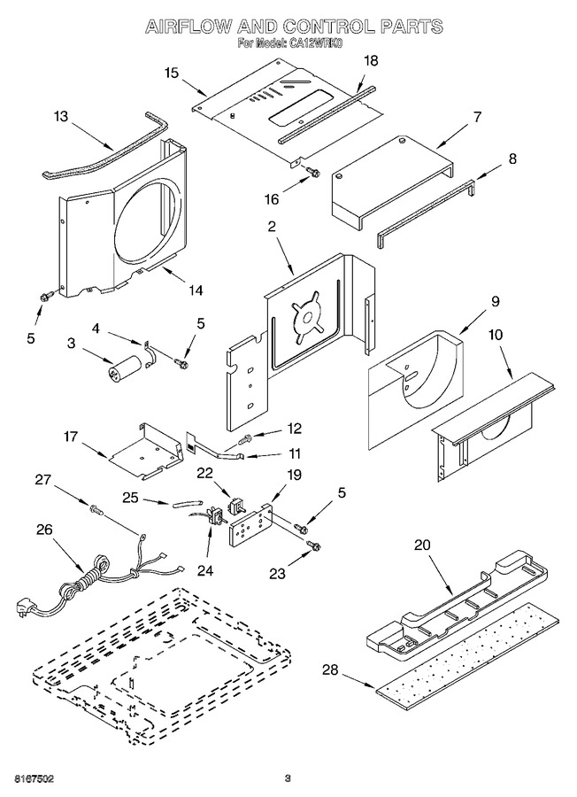 Diagram for CA12WRK0