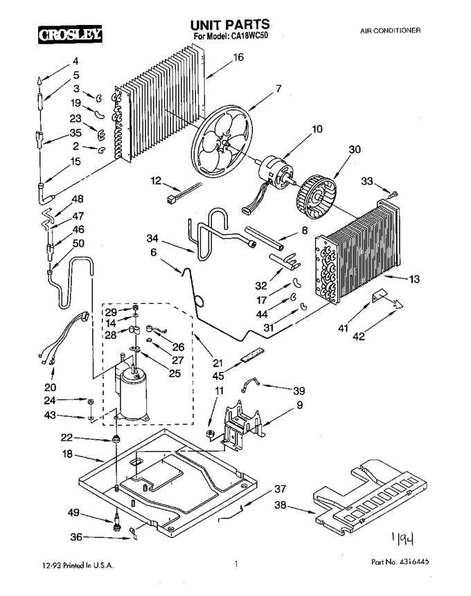 Diagram for CA18WC50