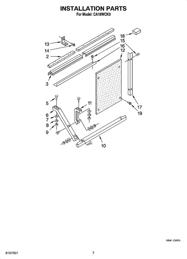 Diagram for CA18WCK0