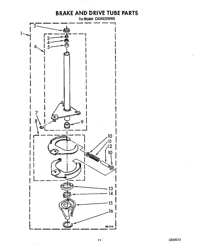 Diagram for CA2452XWN0