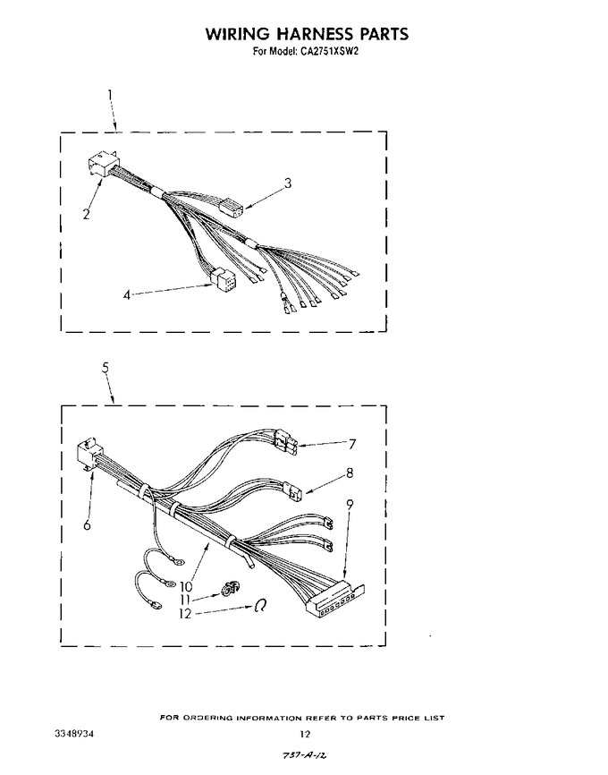 Diagram for CA2751XSW2