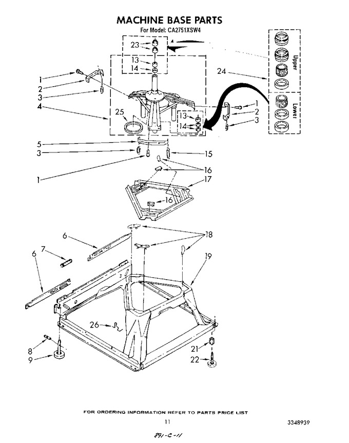 Diagram for CA2751XSW4