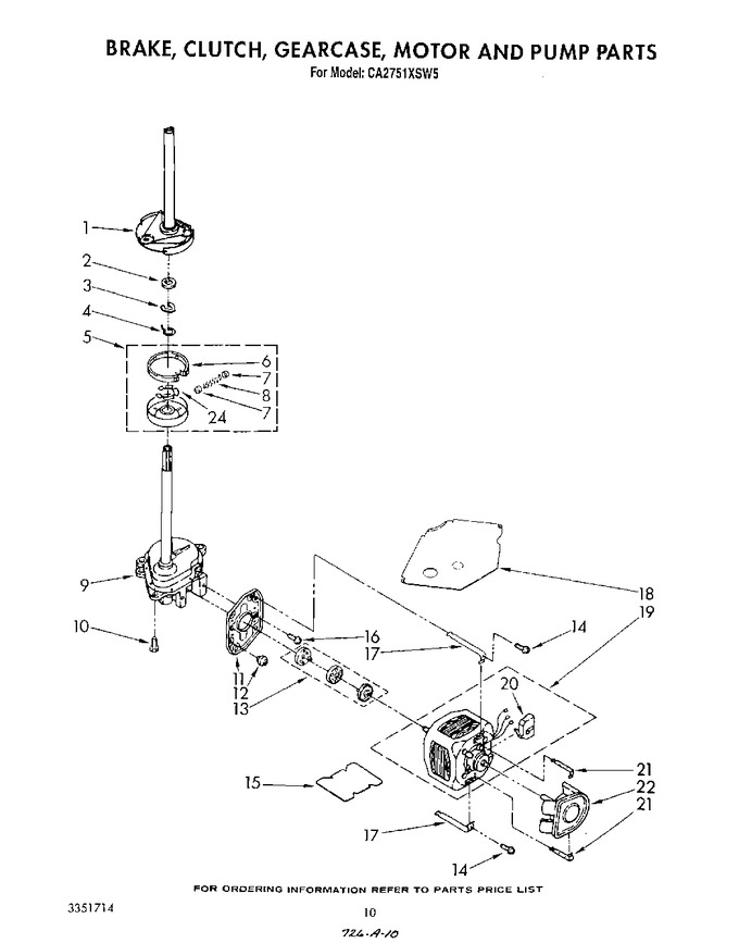 Diagram for CA2751XSW5