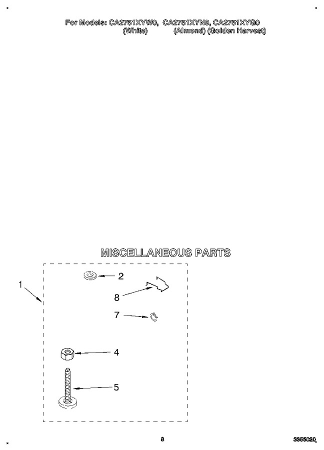 Diagram for CA2751XYN0