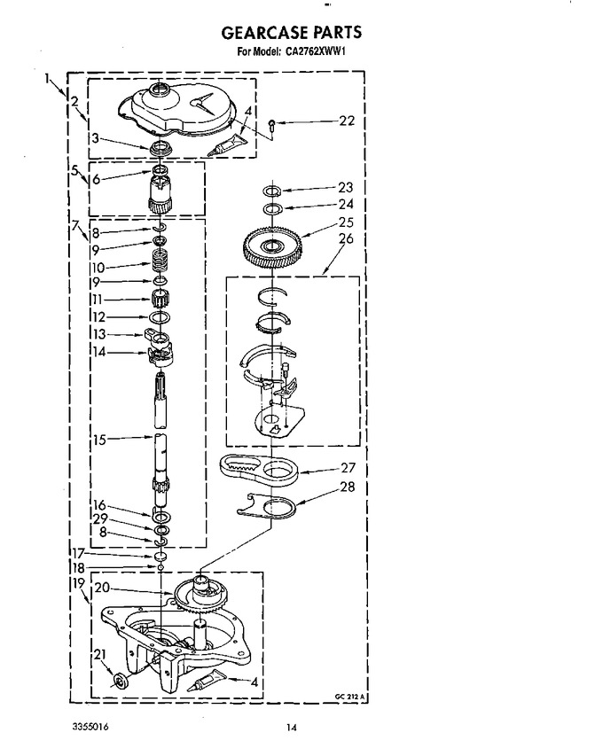 Diagram for CA2762XWW1