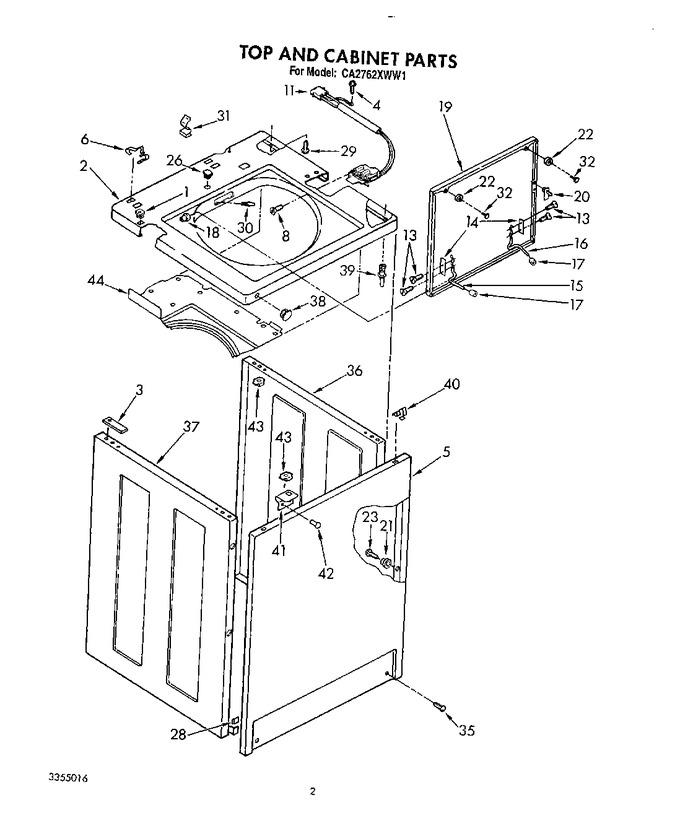 Diagram for CA2762XWG1