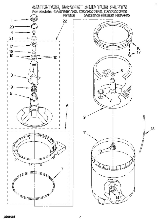 Diagram for CA2762XYW0