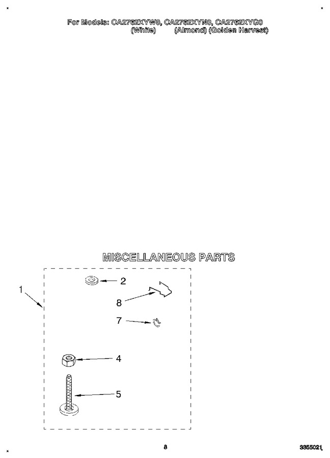 Diagram for CA2762XYG0