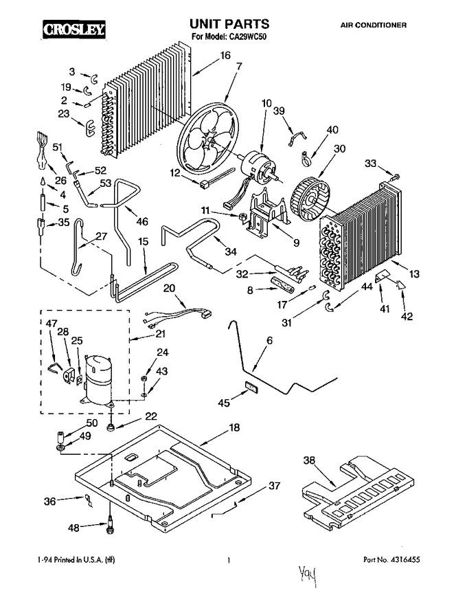 Diagram for CA29WC50