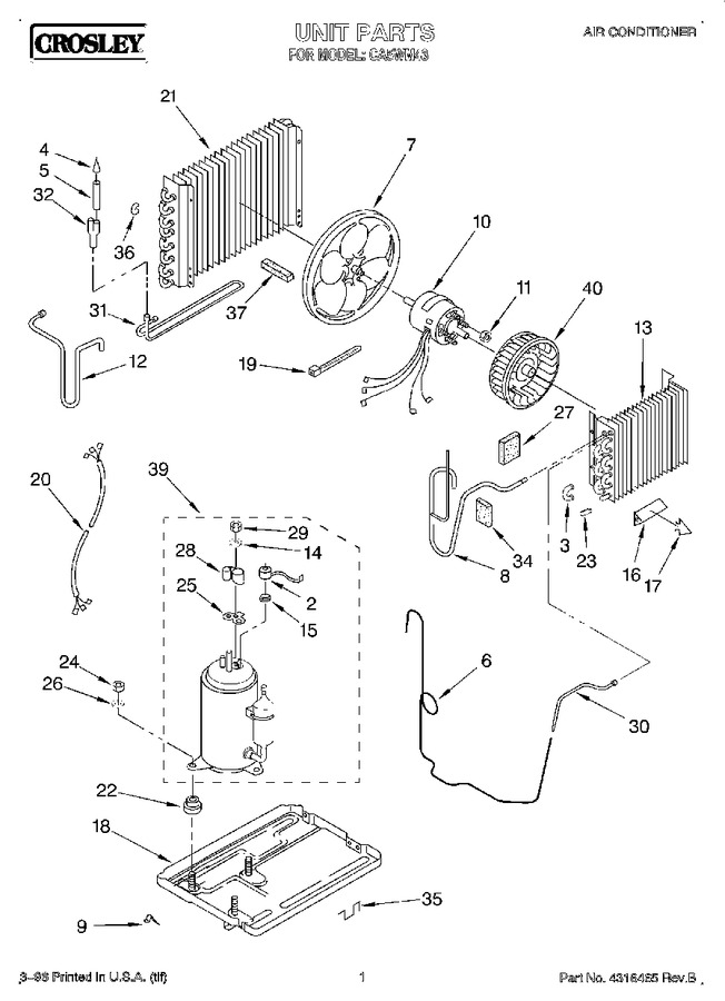 Diagram for CA5WM43