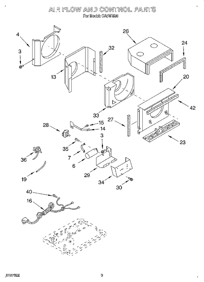 Diagram for CA5WM90
