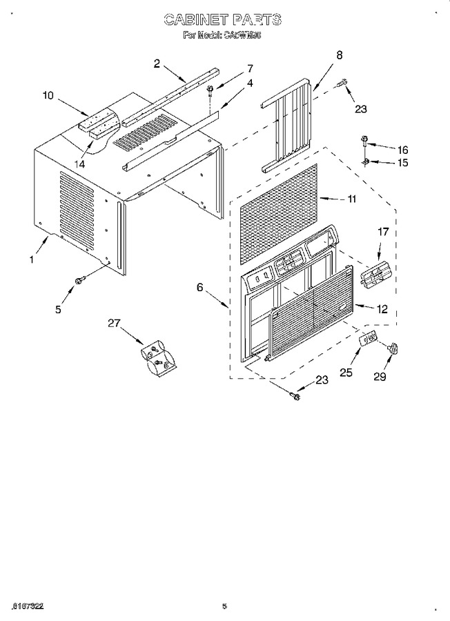 Diagram for CA5WM90