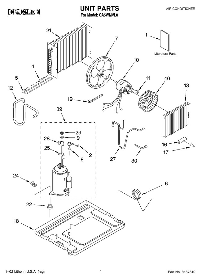 Diagram for CA5WMVL0