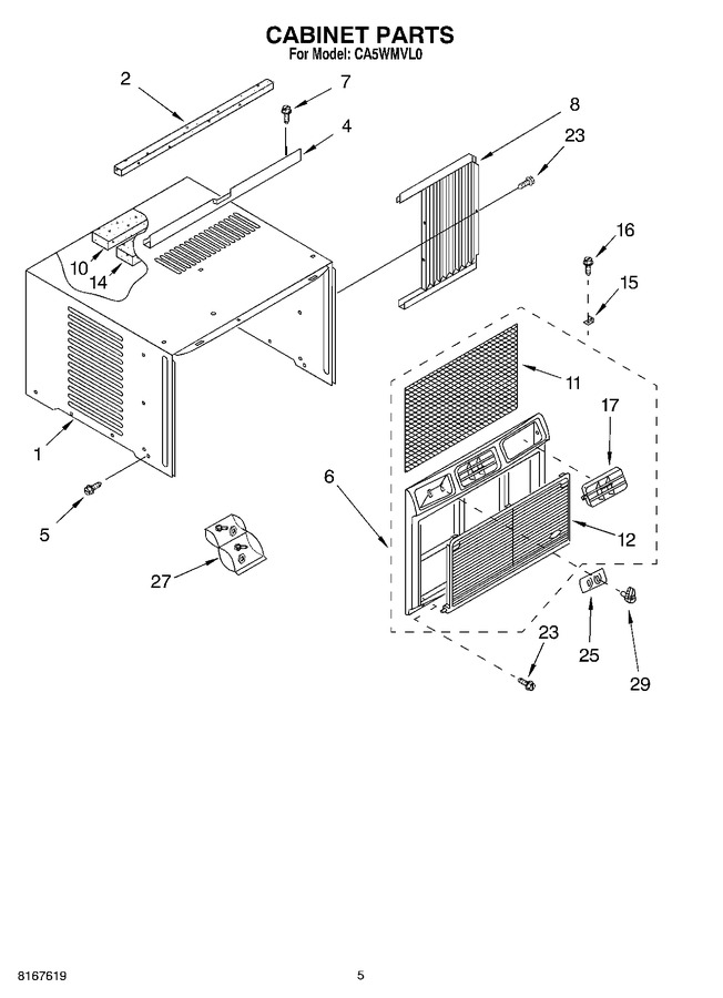 Diagram for CA5WMVL0