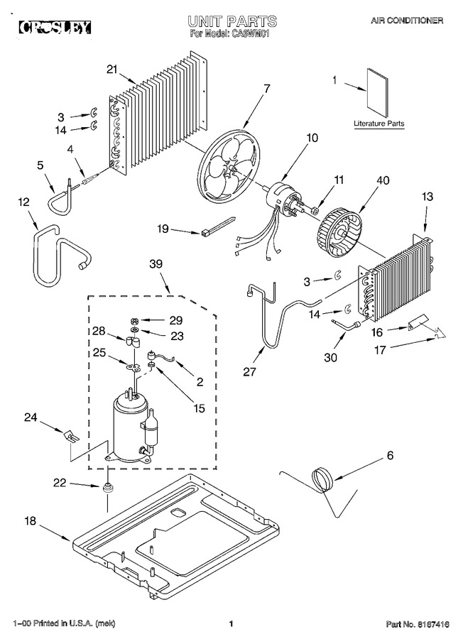 Diagram for CA6WM01